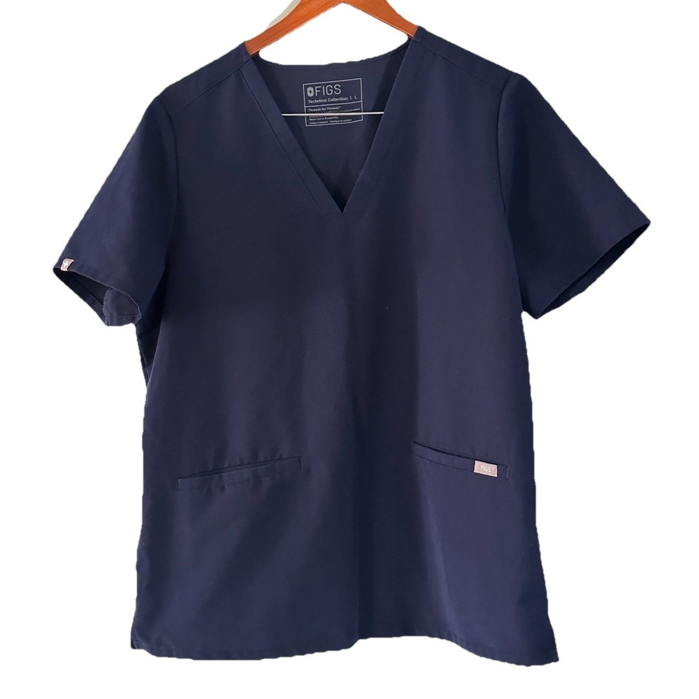 Figs Women's Navy  Medical Scrub Set